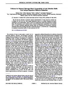 Evidence for Reduced Hydrogen-Bond Cooperativity in Ionic Solvation