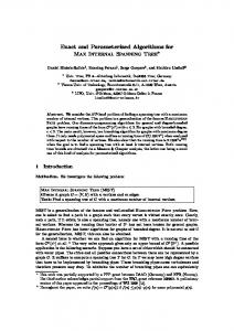 Exact and Parameterized Algorithms for Max Internal Spanning Tree