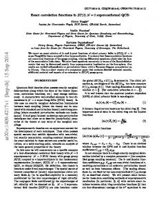 Exact correlation functions in SU (2) N= 2 superconformal QCD