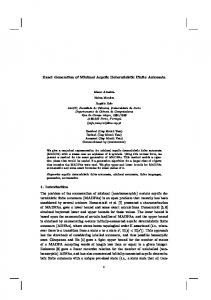 Exact Generation of Minimal Acyclic Deterministic Finite Automata 1 ...