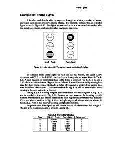 Example 62: Traffic Lights