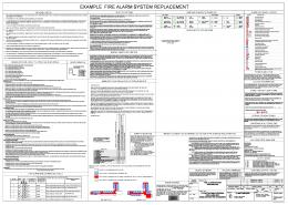 EXAMPLE FIRE ALARM SYSTEM REPLACEMENT