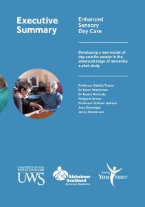 Executive Summary - Alzheimer Scotland