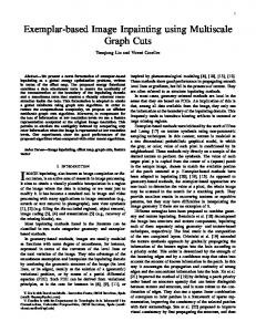 Exemplar-based Image Inpainting using Multiscale ...