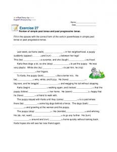 Exercise 27 - English for Everyone