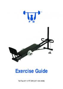 Exercise Guide - FB Gyms