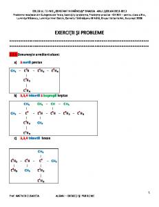 exercitii si probleme - Colegiul Tehnic