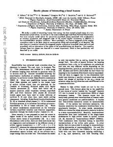 Exotic phases of interacting p-band bosons