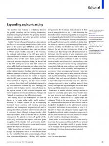 Expanding and contracting - The Lancet