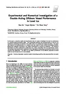 Experimental and Numerical Investigation of a Double-Acting Offshore ...