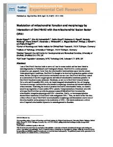 Experimental Cell Research - BioMedSearch