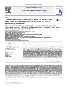 Expert recommendations from the Asia-Pacific ACS M