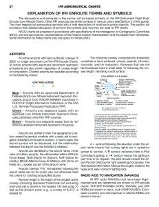 EXPLANATION OF IFR ENROUTE TERMS AND SYMBOLS