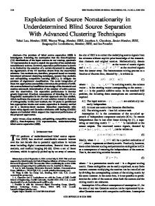 Exploitation of Source Nonstationarity in Underdetermined Blind ...