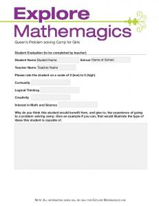 Explore Mathemagics