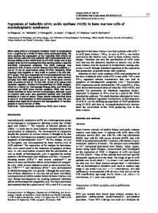 Expression of inducible nitric oxide synthase (NOS) in bone ... - Nature