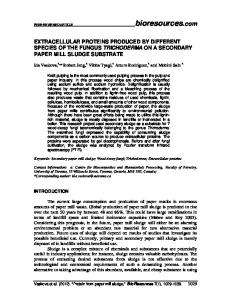 EXTRACELLULAR PROTEINS PRODUCED BY DIFFERENT