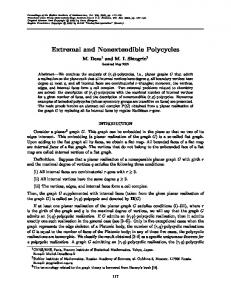 Extremal and Nonextendible Polycycles