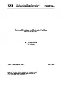 Extremal Problems and Isotropic Positions of Convex Bodies - CiteSeerX