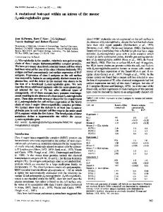 f2-microglobulin gene - Europe PMC