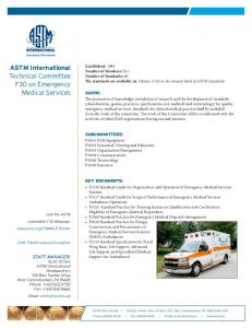 F30 Fact Sheet - ASTM International