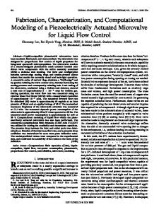 Fabrication, Characterization and Computational ... - IEEE Xplore