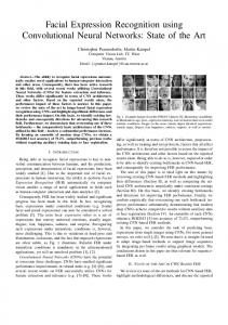 Facial Expression Recognition using Convolutional Neural Networks