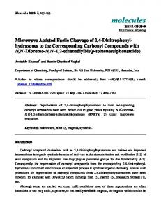 Facile cleavage of 2,4-dinitrophenylhydrazones - CiteSeerX