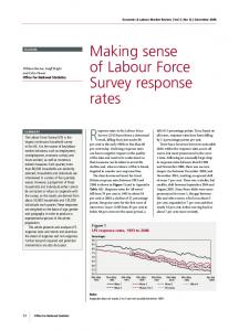 falling response rates - UK Government Web Archive