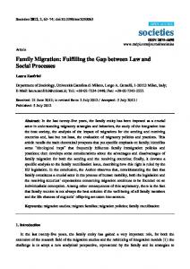 Family Migration - MDPI