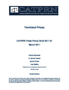 Farmland Prices - AgEcon Search