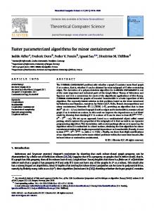 Faster parameterized algorithms for minor containment