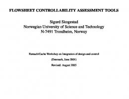 Feedback control - NTNU