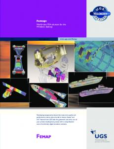 Femap Brochure - SIEMENS Community