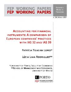 fep working papers fep working papers