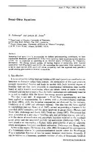 Fermi-Dirac Equations