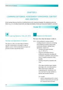 FET Mathematical Literacy