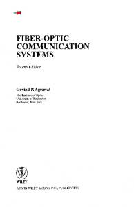 fiber-optic communication systems