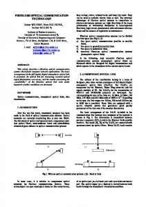 Fiberless Optical Communication Technology