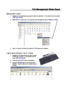 File Management Made Easy!