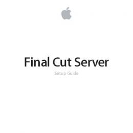 Final Cut Server Setup Guide