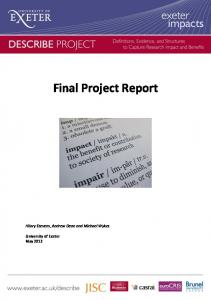 Final Project Report