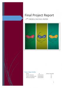 Final Project Report