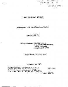 final technical report