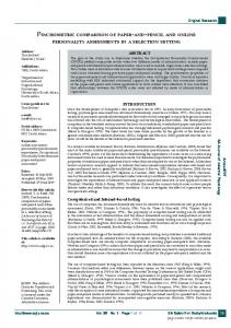 [Final version]. - SA Journal of Industrial Psychology