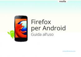 Firefox per Android - The Mozilla Blog