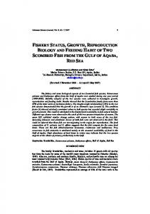 fishery status, growth, reproduction biology and feeding habit of two ...