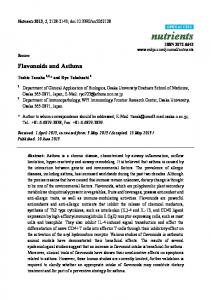 Flavonoids and Asthma - MDPI