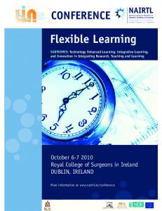 Flexible Learning - TRAP@NCI