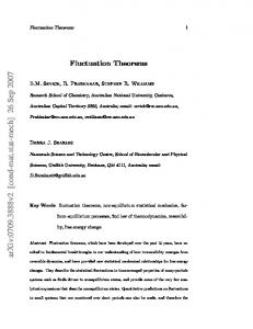 Fluctuation Theorems